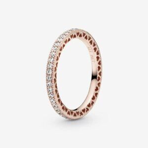 Pandora Sparkle & Hearts Ring